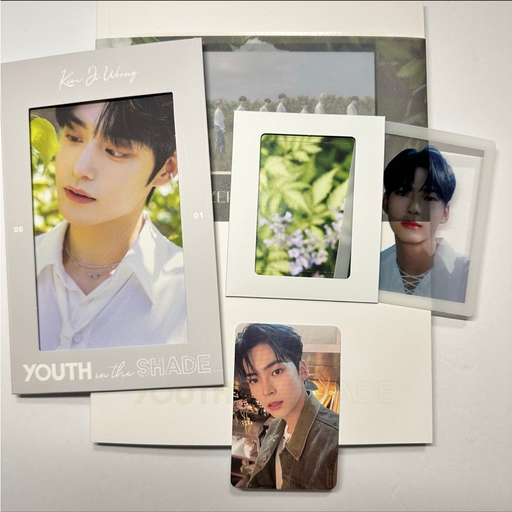 ZB1 Zerobaseone HANBIN Photocard - Youth in the shade with album